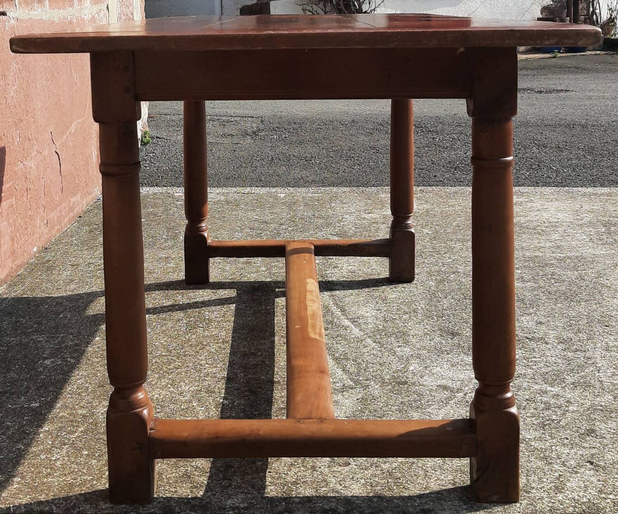 Table de ferme ancienne (175 x 71 cm.)