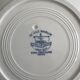 Dessert plate Windsor service Creil and Montereau 20.5