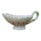 Ancienne saucière décor d'artichauds style barbotine