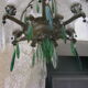 Antique grapefruit chandelier