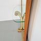 Vintage Floor Mirror with Console Table from Cristal Art, Italy, 1960s