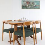 Set of 4 Danish Chairs 'Bjerremose'