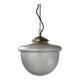 Suspension demi-sphère XL Art déco