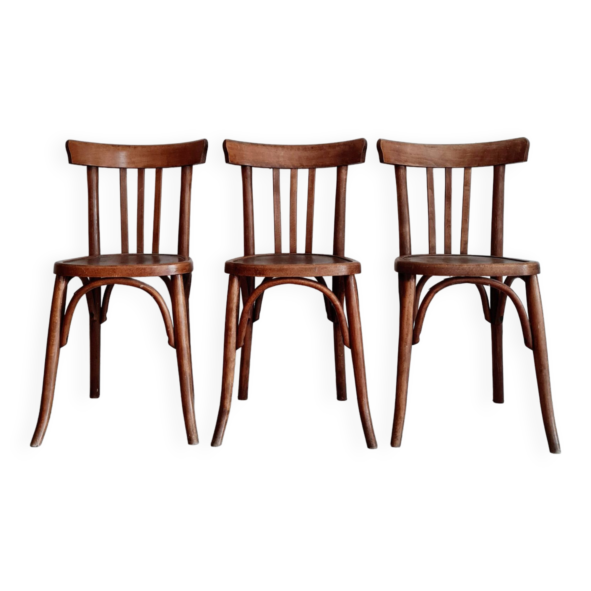 Chaise de bistrot en bois
