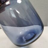 Magnifique et rare vase Safir de Per Lütken pour Holmegaard Danemark 1962.