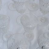 Set de 20 verres à pieds 70's