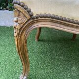 Basket bed and its two armchairs