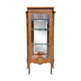 Louis XV Style Marquetry Display Case