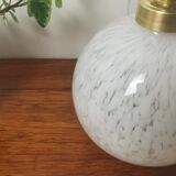 Clichy glass lamp foot