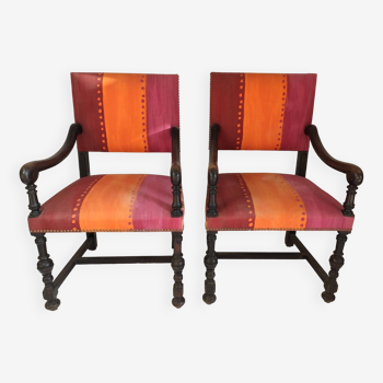 Pair of Renaissance Armchairs