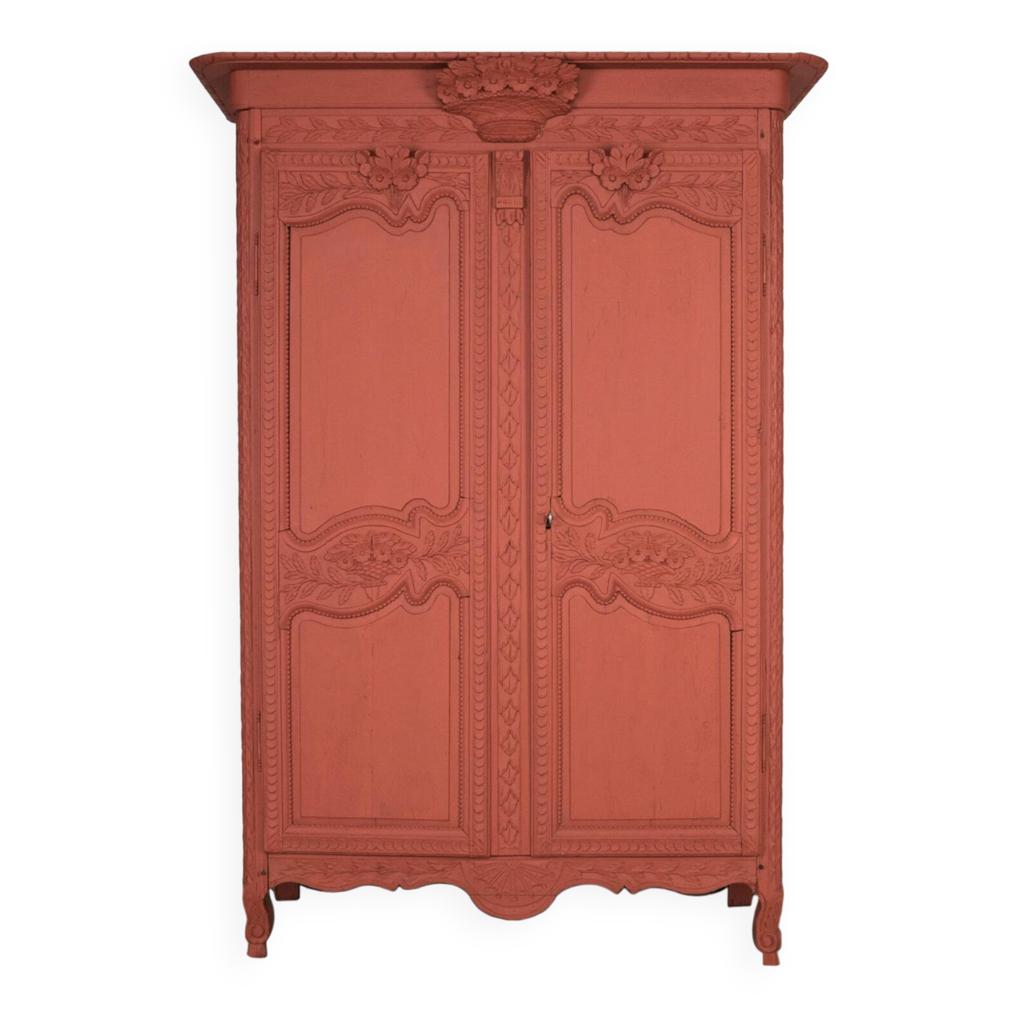 Rhubarb French Marriage Armoire