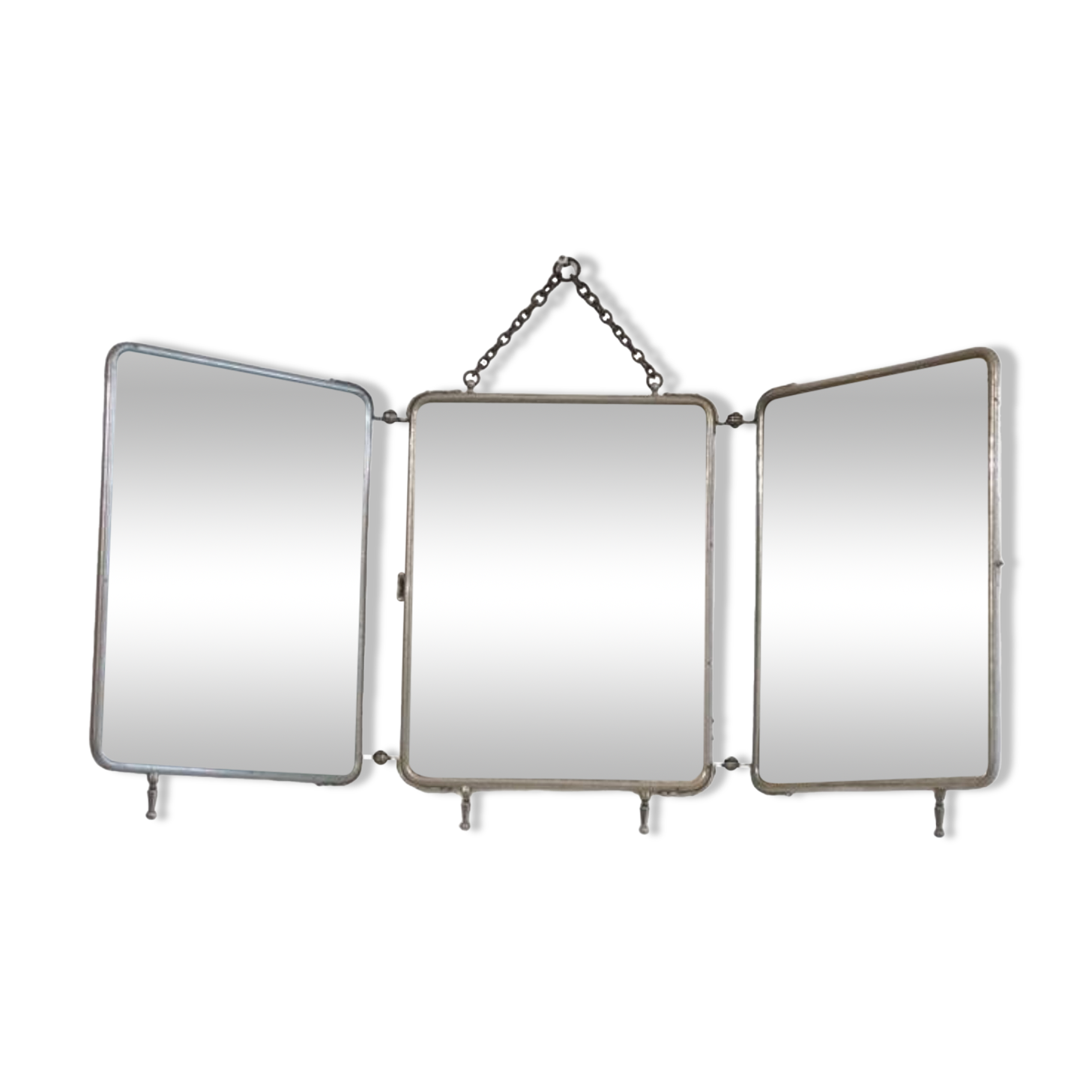 Vintage triptych mirror 1950