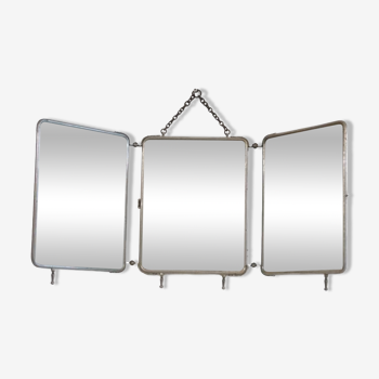 Miroir vintage tryptique 1950