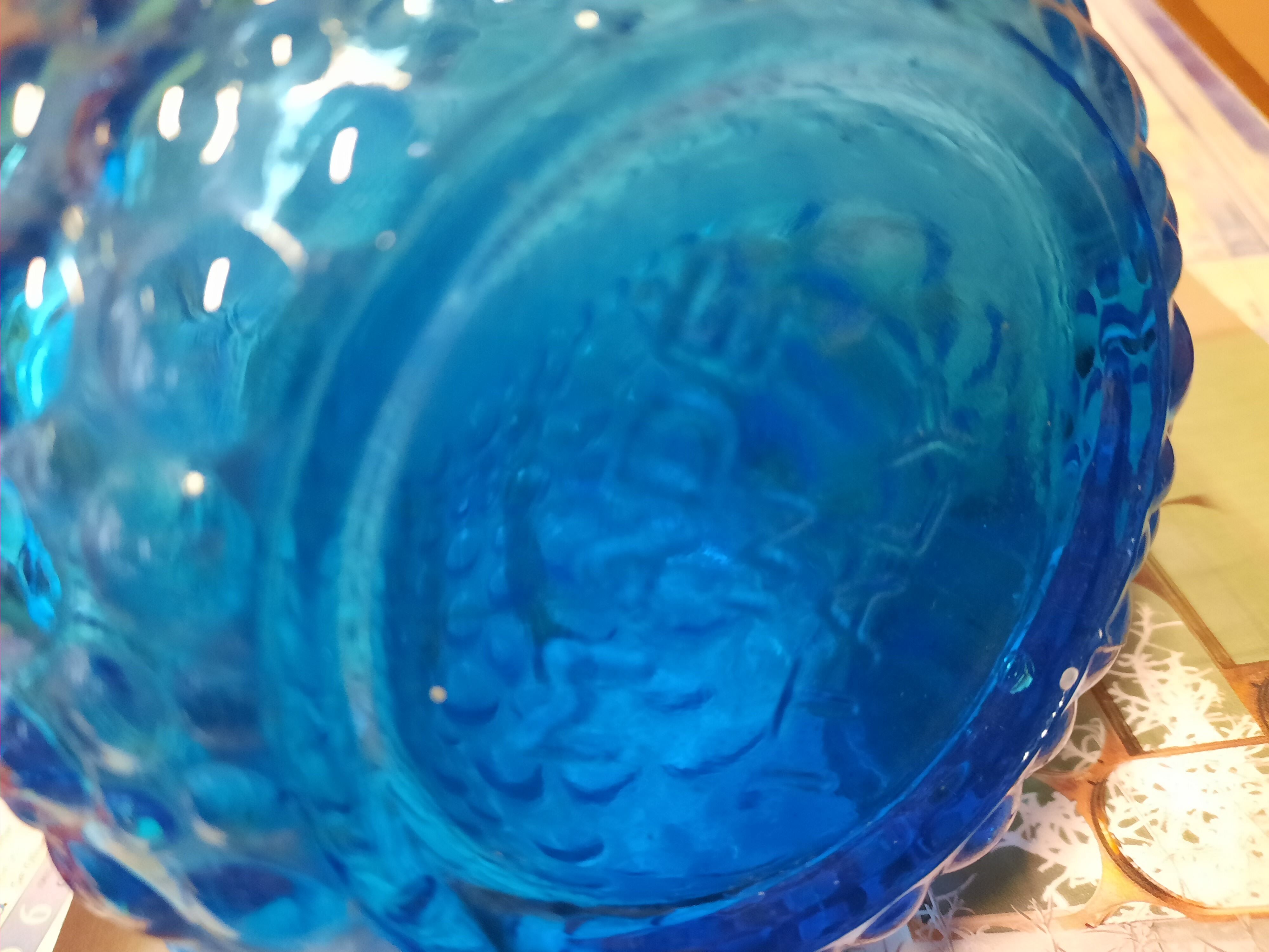 Italian carafe Empoli turquoise