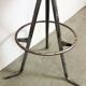 Grey Industrial Workshop Stool, 1960s