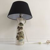 Handmade ceramic lamp by cazalas