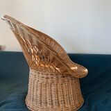 Child rattan armchair