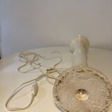 Alabaster lamp foot