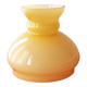 Orange-yellow opaline globe