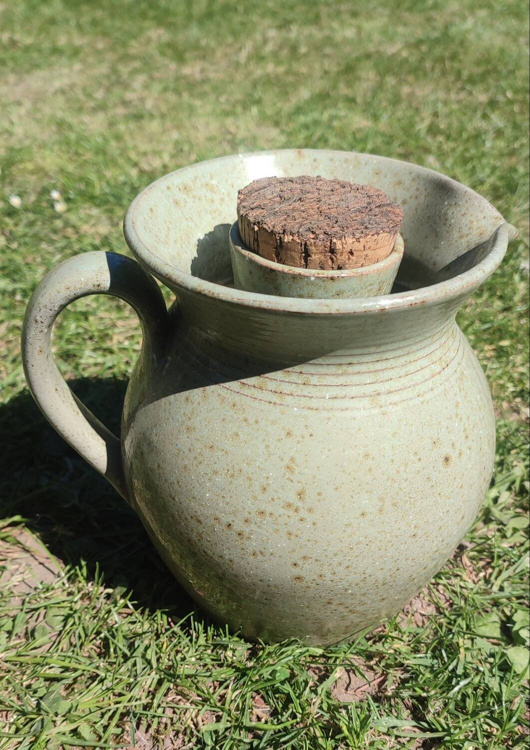Artisanal cooling jug Poterie La Draille (Anduze)