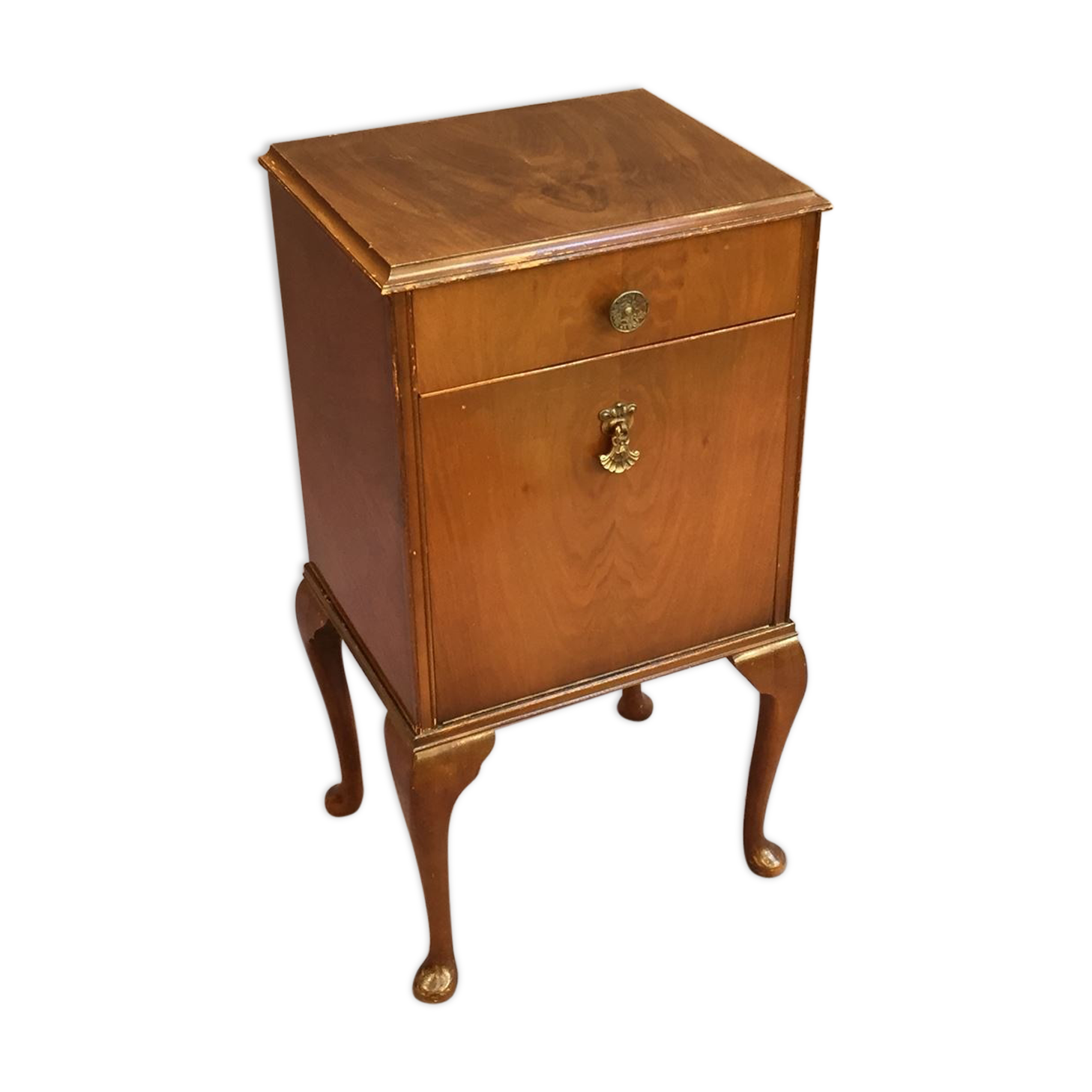 Bedside Walnut 1930s