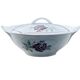 Vegetable dish "Dominique" Céranord Saint-Amand – Hand-decorated – 1950s