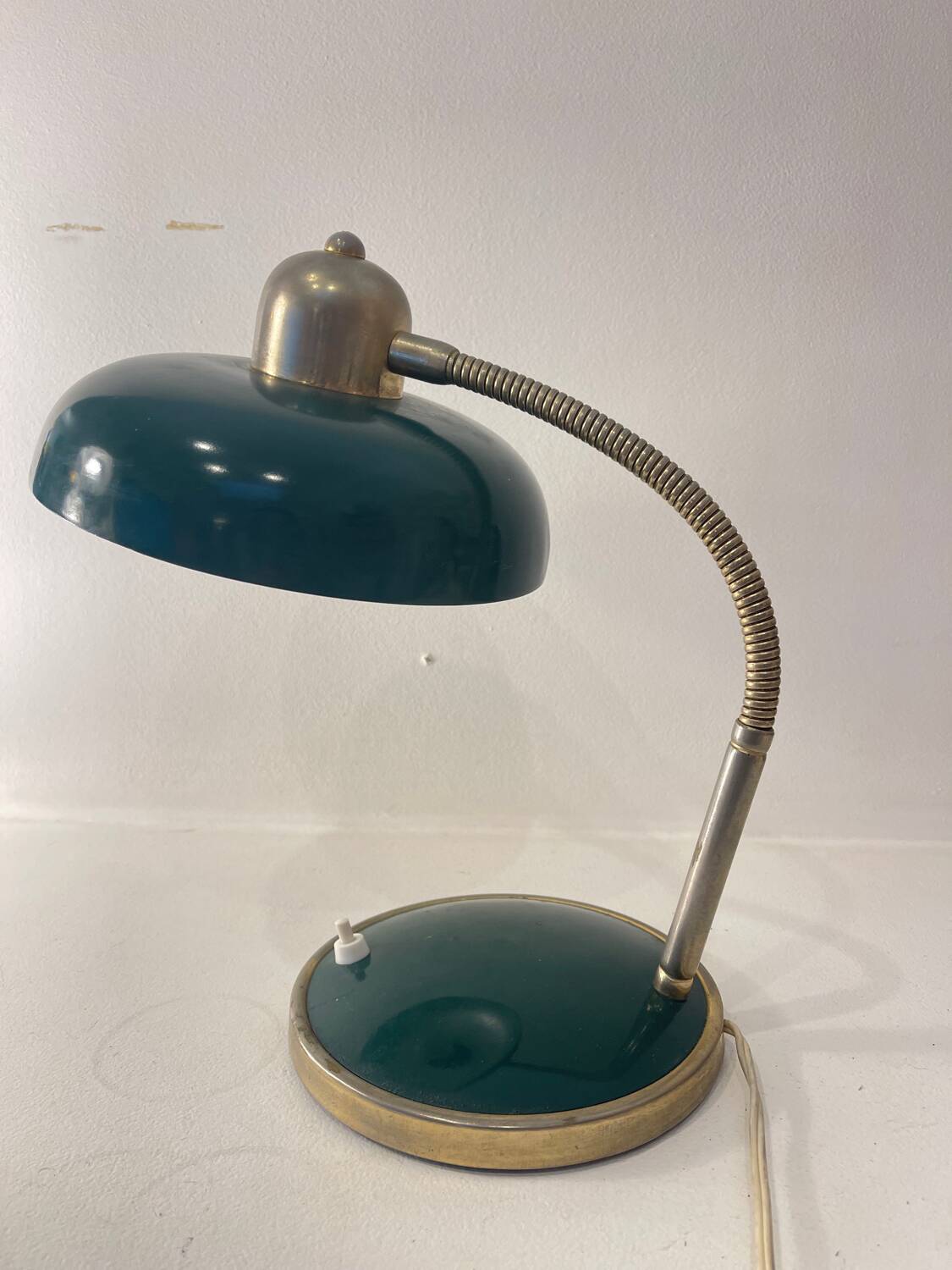 Vintage articulated desk lamp, 1950