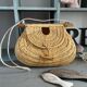 Fishing basket on foot