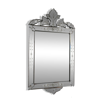 Antique bevelled mirror 1920-1940