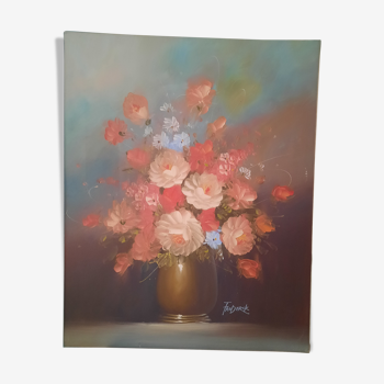 Tableau bouquet  de fleurs