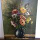 Painting on canvas bouquet of flowers