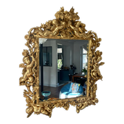 Mirror XVIIIth italian baroque 142x118cm