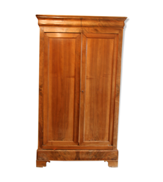 Armoire Louis Philippe en noyer XIXe