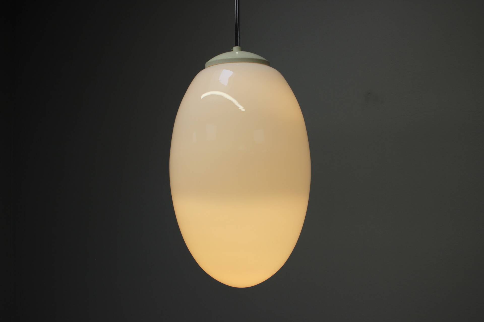 Mid-century Opaline Pendant, 1970s, Czechoslovakia