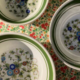 Three Italian salad bowls