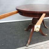 English regency oval table from 6 to 12 guests