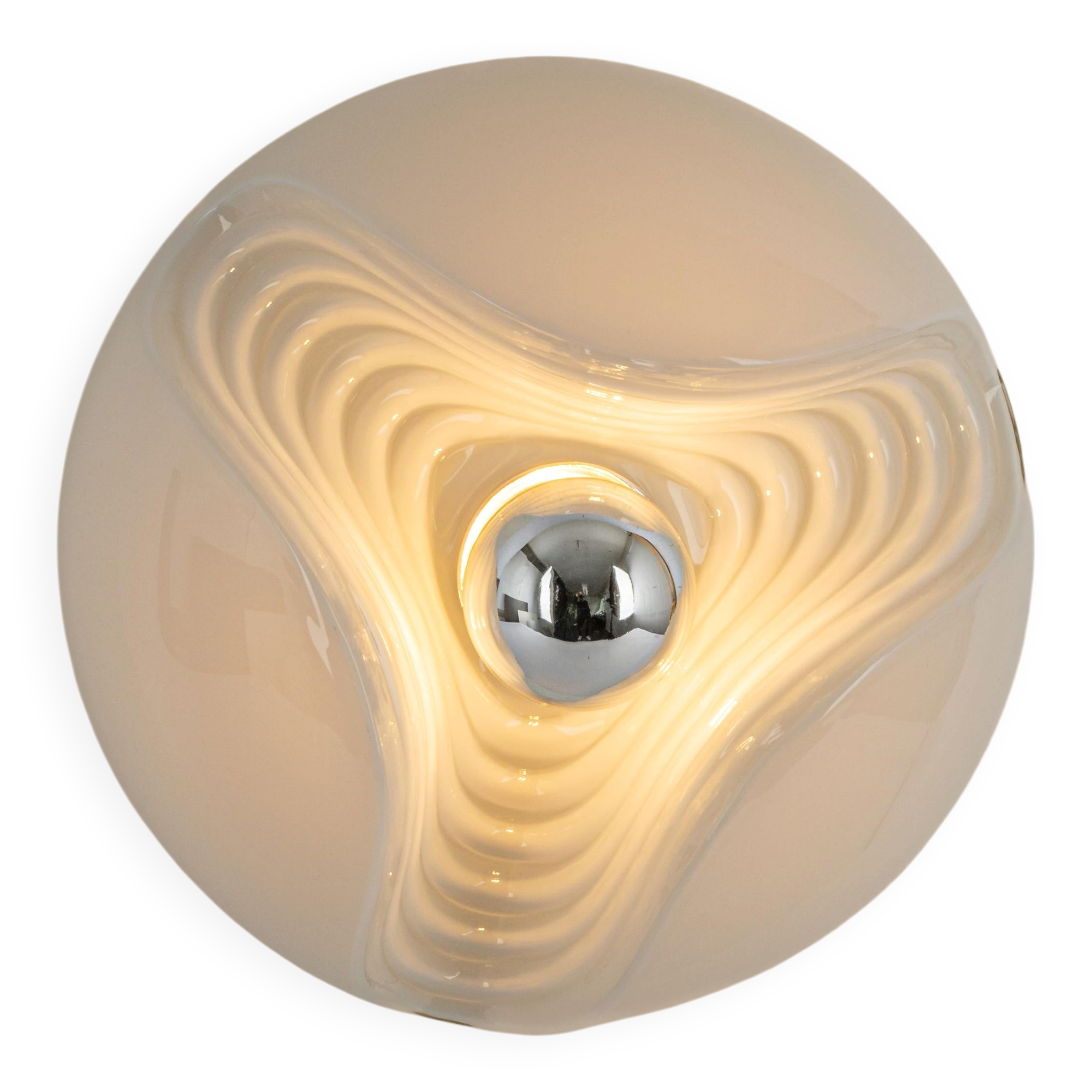 Large wall lamp by Koch & Lowy by Peill & Putzler, Germany, 1970s.