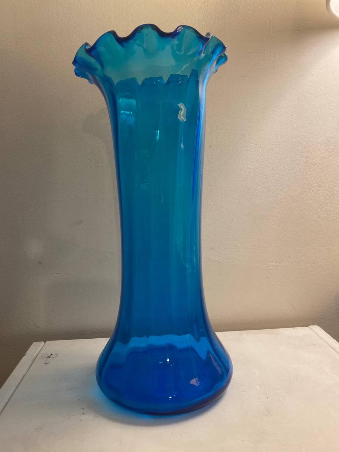 Vase bleu