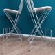 Tabourets de bar Kreuzschwinger par Till Behrens, années 1990