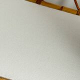 Vintage rattan side table