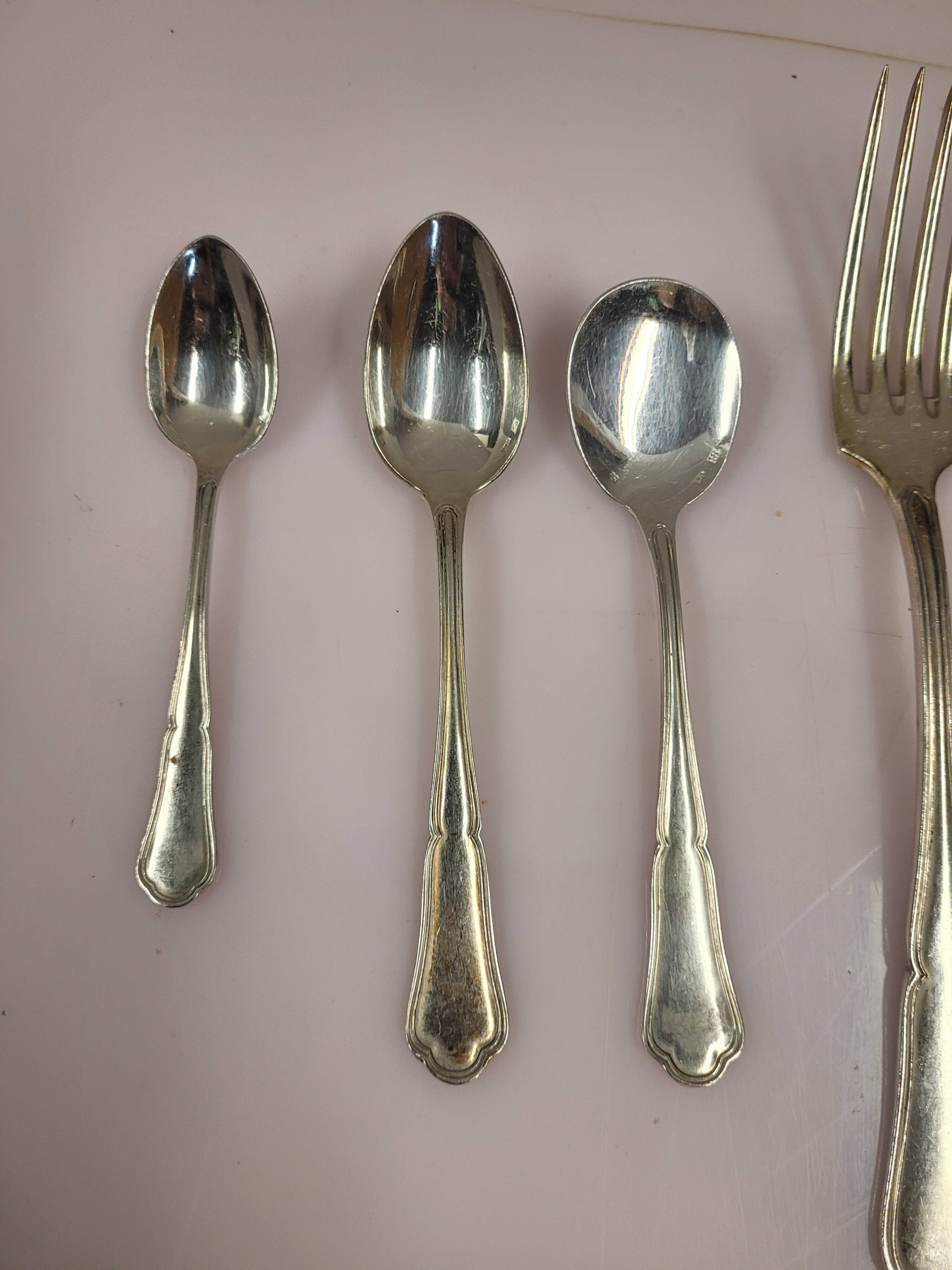 Cutlery set 170 pieces in chrome metal Goldsmith Chrysalia