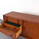 Mid-Century Norwegian Teak Sideboard from Bruksbo, 1960s.
