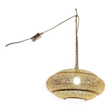 Moroccan brass pendant light