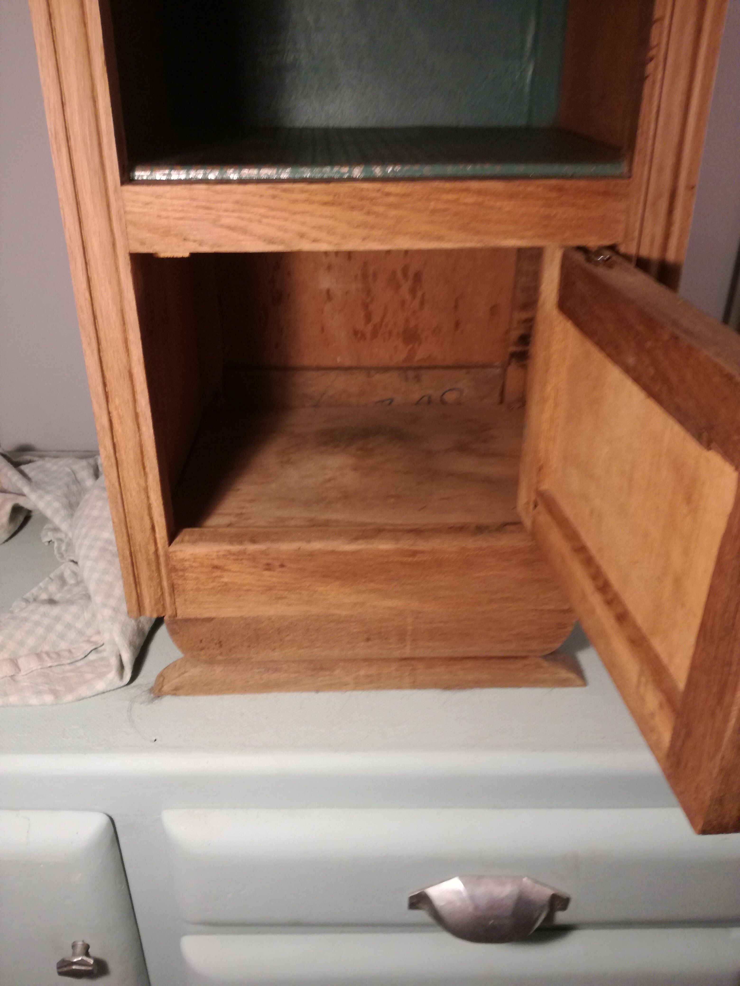 Renovated wood bedside