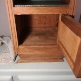 Renovated wood bedside