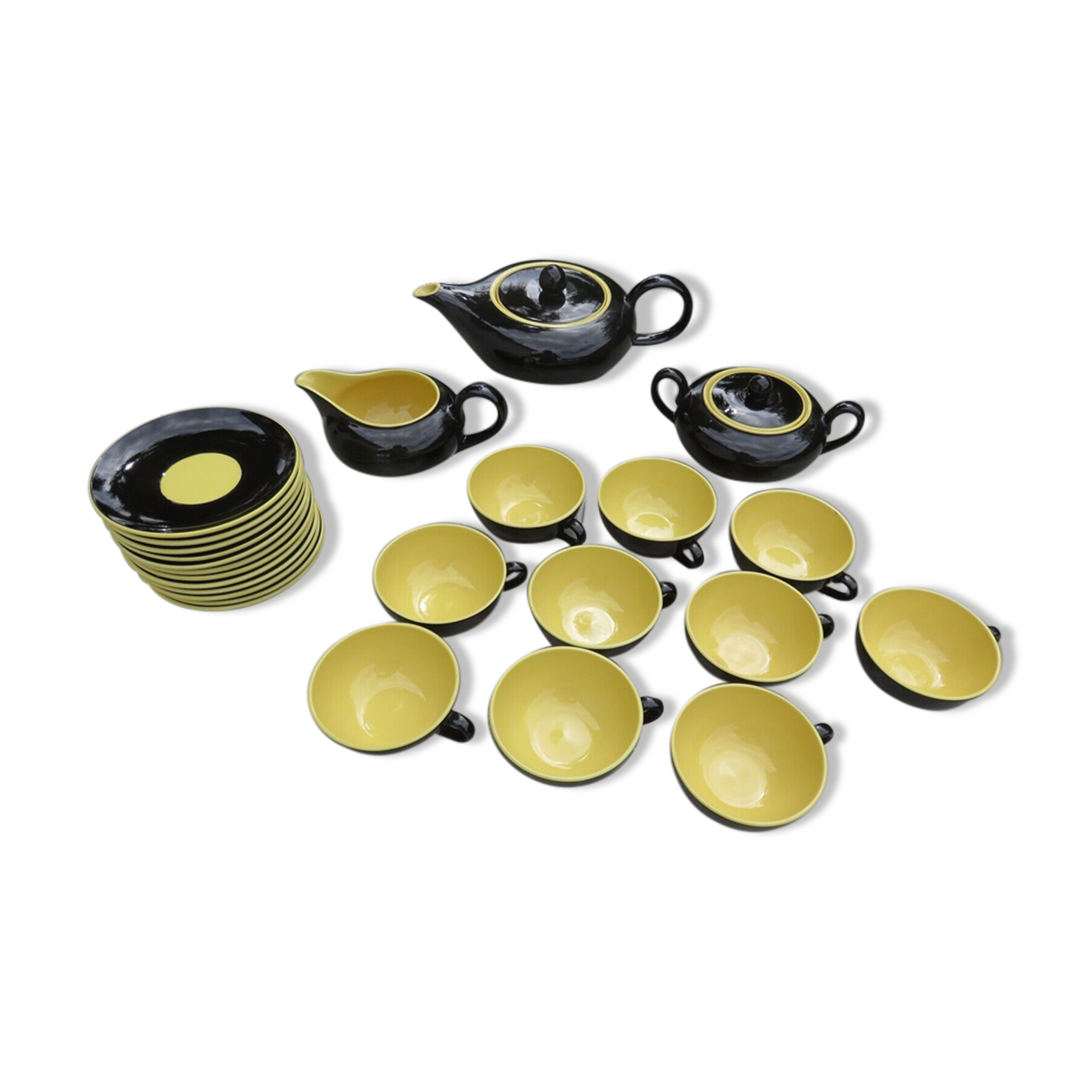 Coffee or tea service Villeroy & boch model Biarritz 50s 60s