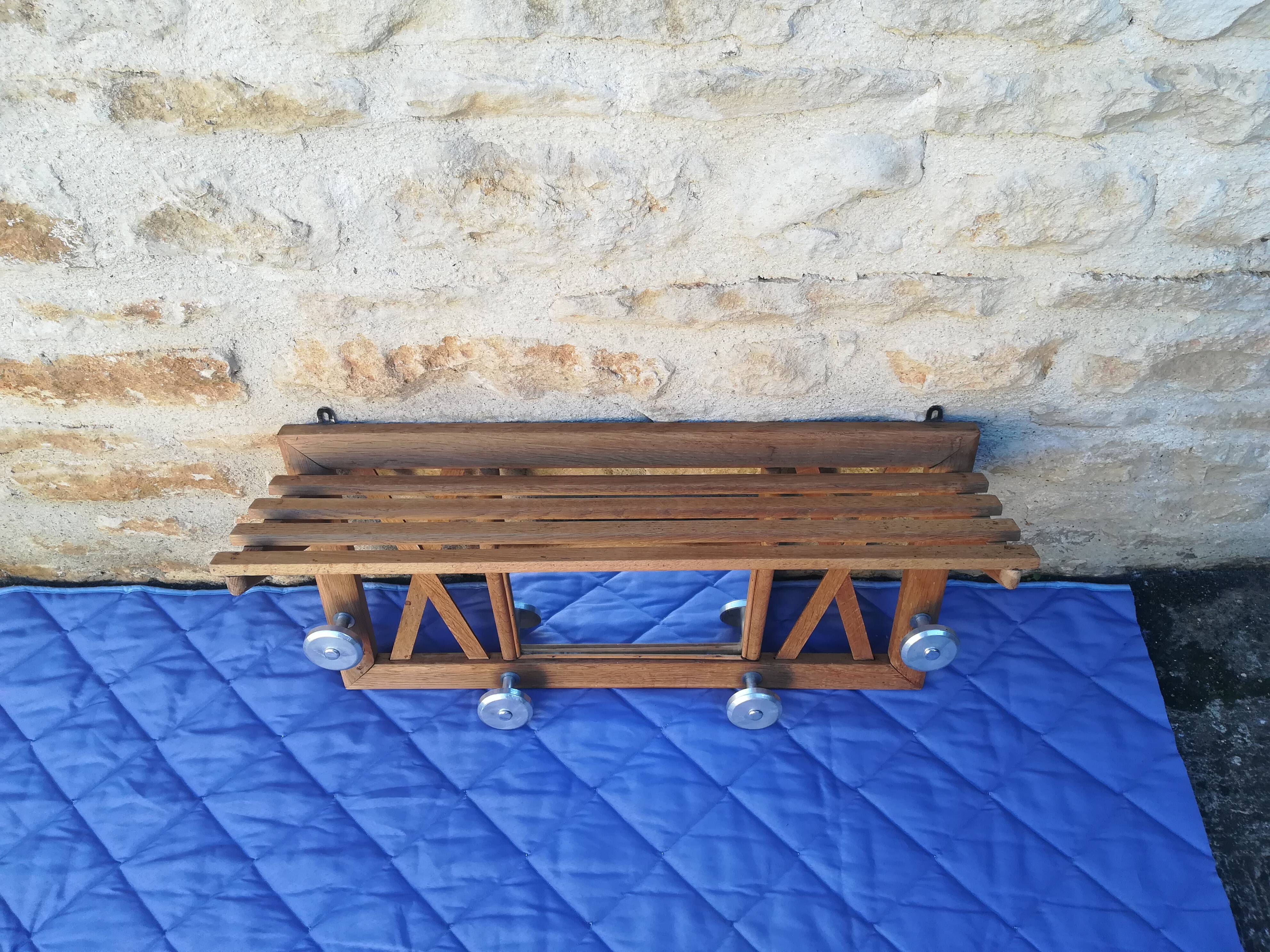 Porte-manteau en chêne