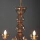 Venetian blown glass chandelier - Mid-20th century Murano