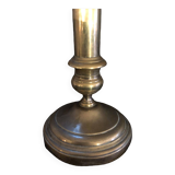 Bronze torch candle holder early 20th century