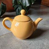 Ocher yellow teapot